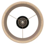 Deckenleuchte EGLO "Tabley", E27, Stahl, natur/braun, 23,5cm – Bild 3