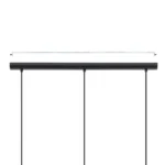 Hängeleuchte EGLO "Carlton 1", 3-flammig, E27, Stahl,schwarz/kupfer, 81x21x110cm – Bild 4