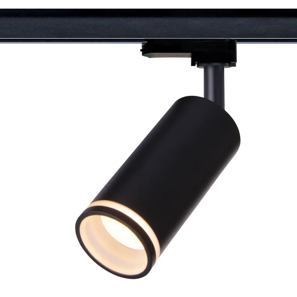 Strahler EINLICHT für Schienensystem "MASTA RING" GU10, ØxL 60x110mm, schwarz – Bild 1