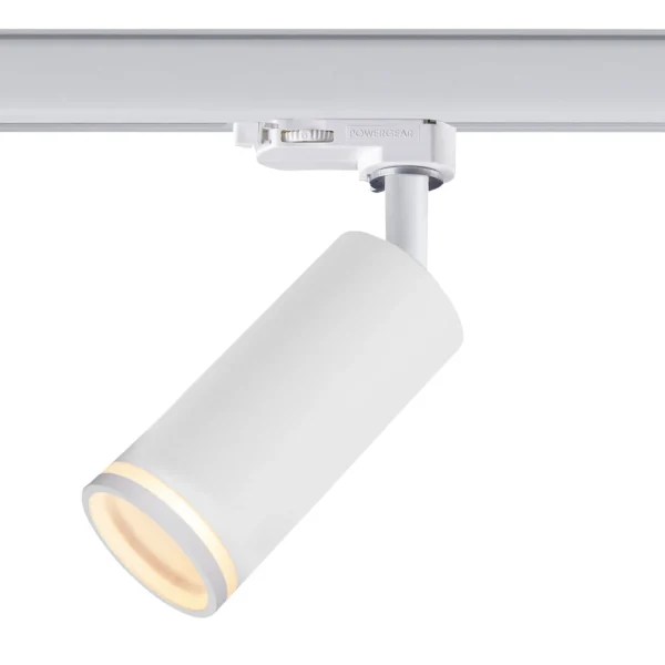 Strahler EINLICHT für Schienensystem "MASTA RING" GU10, ØxL 60x110mm, weiß