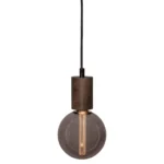 LED-Lampe "Soft Glow", E27, 2800K, 80 Ra, 45lm, 12,5x16,4cm,1,1W, Rauchglas – Bild 3