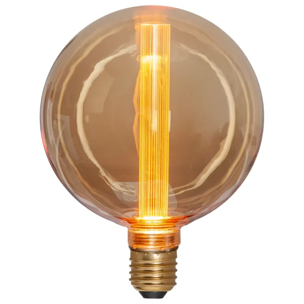 LED-Lampe "Soft Glow", E27, 1700K, 80 Ra, 45lm, 12,5x16,4cm, 2W, Amber