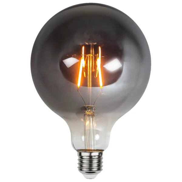 LED-Lampe "Plain Smoke", E27, 80lm,  2100K, 12x17,8,cm, 1,8W