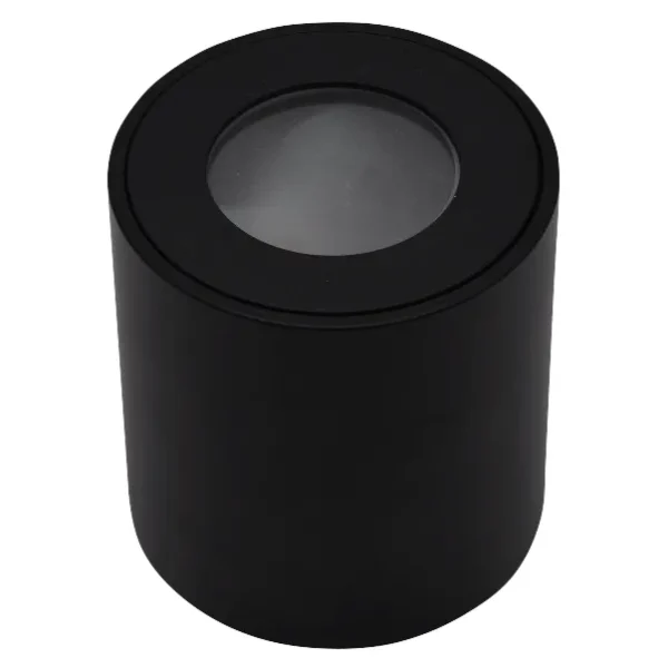 Aufbaurahmen McShine "KL-84" schwarz, ØxH 80x84mm, IP44, für z.B. GU10