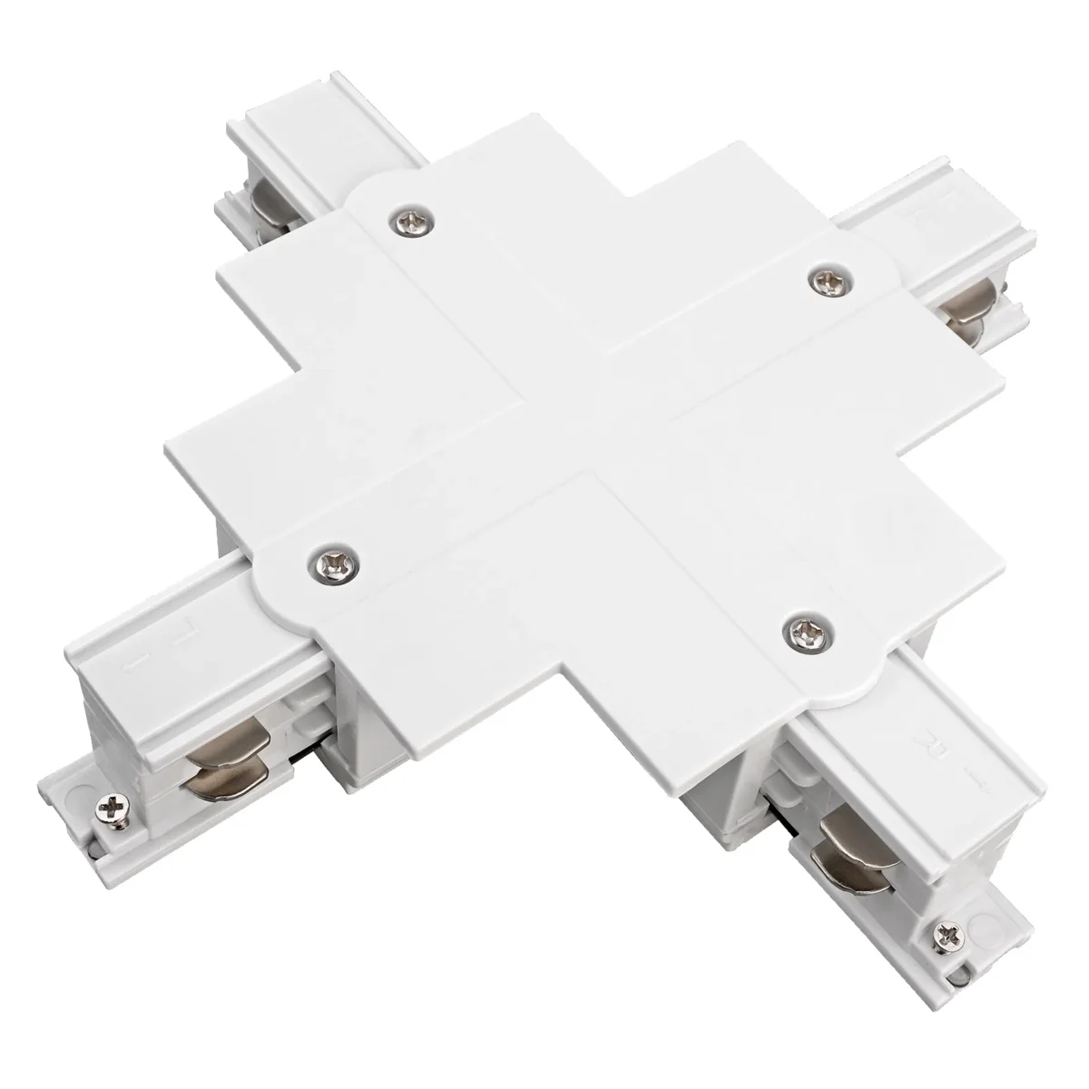 Unterputz-Steckverbinder "SPS", 230V, IP20, 165x36x165mm, Kreuz, weiß – Bild 1