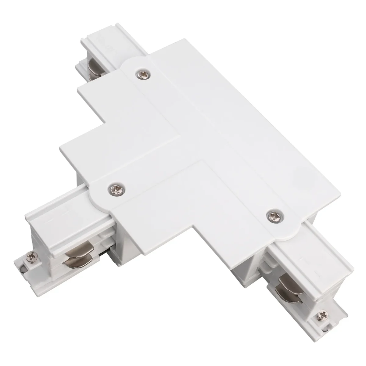Unterputz-Steckverbinder "SPS", 230V, IP20, 111x36x165mm, T links, weiß – Bild 1