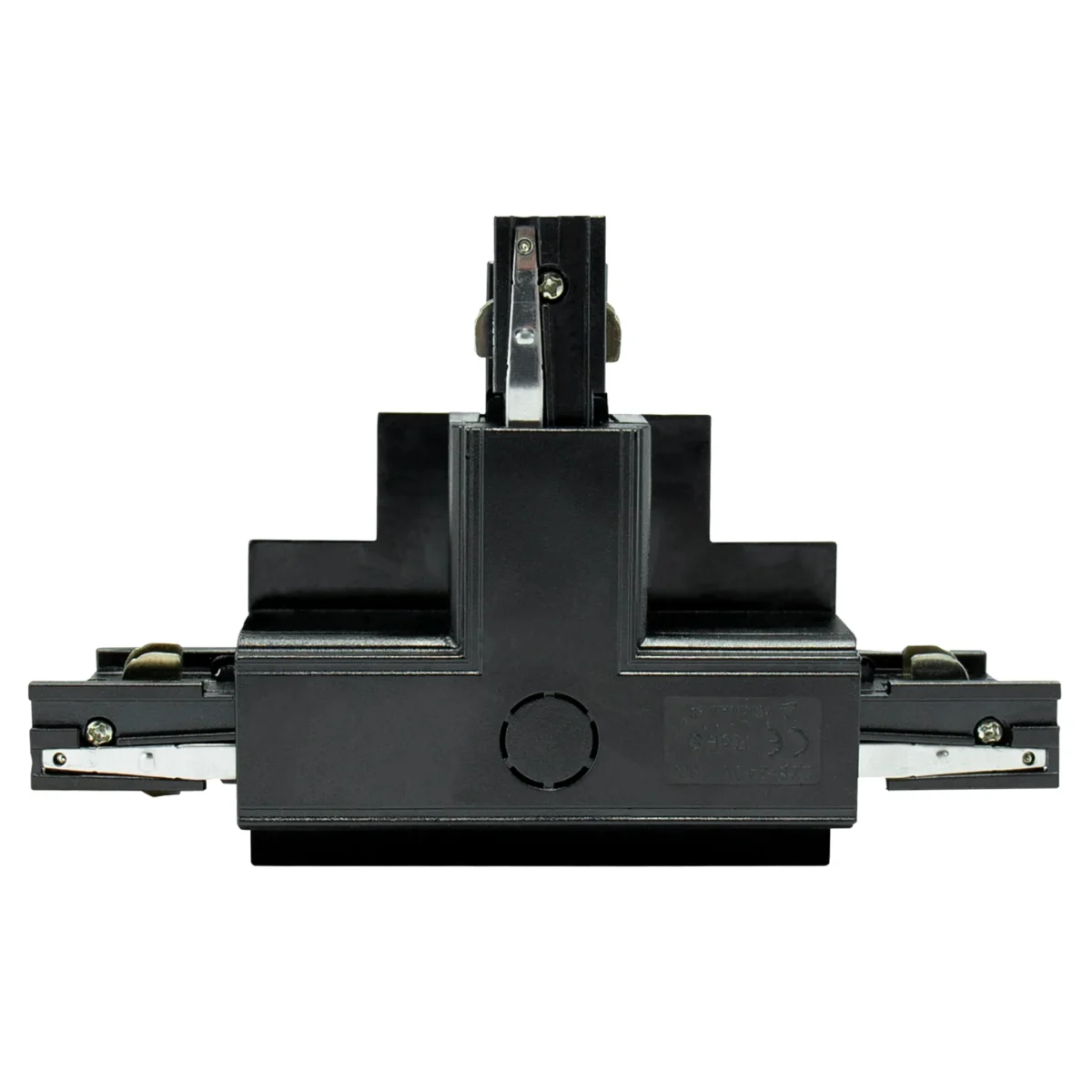 Unterputz-Steckverbinder "SPS", 230V, IP20, 111x36x165mm, T2 links, schwarz – Bild 1