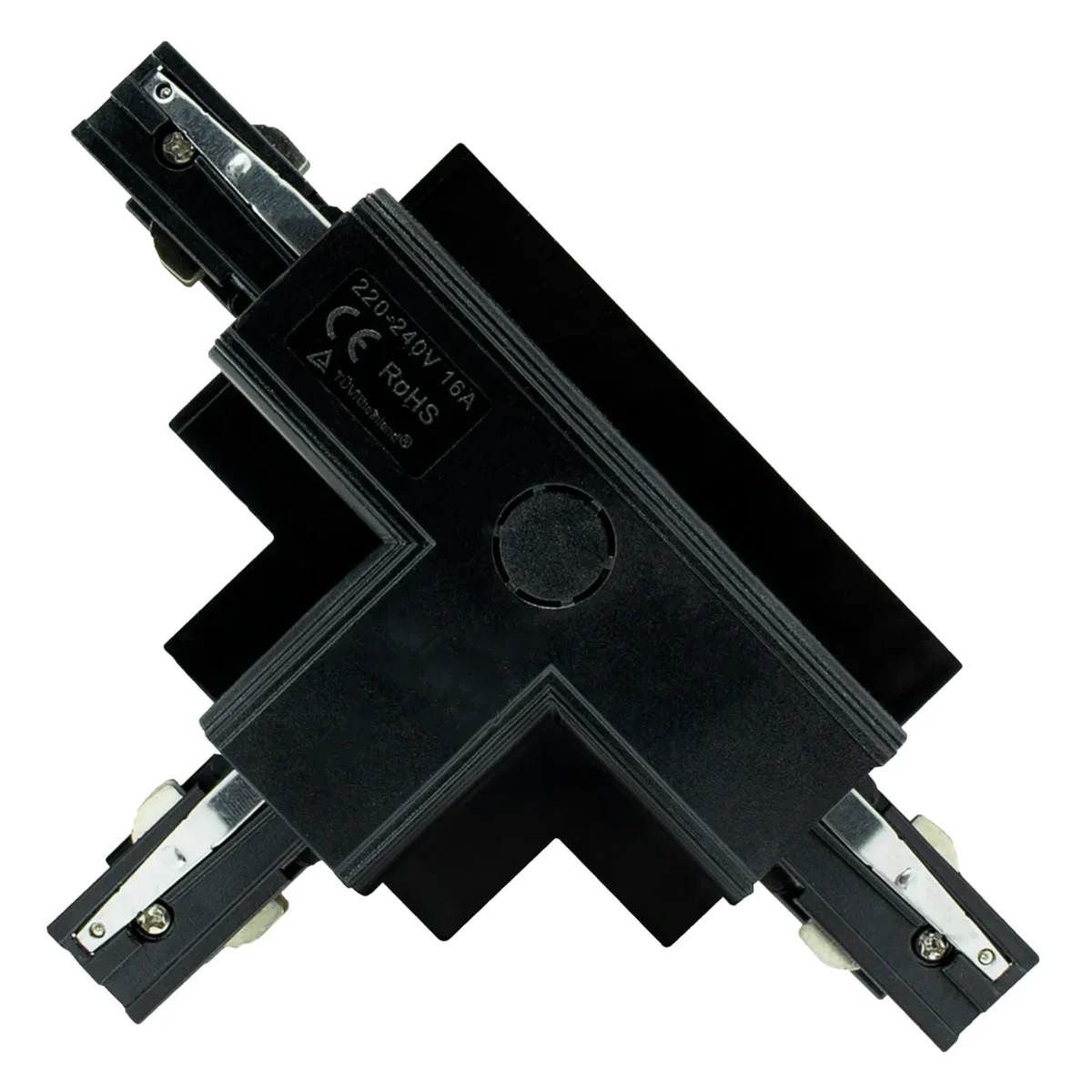Unterputz-Steckverbinder "SPS", 230V, IP20, 111x36x165mm, T2 rechts, schwarz – Bild 1