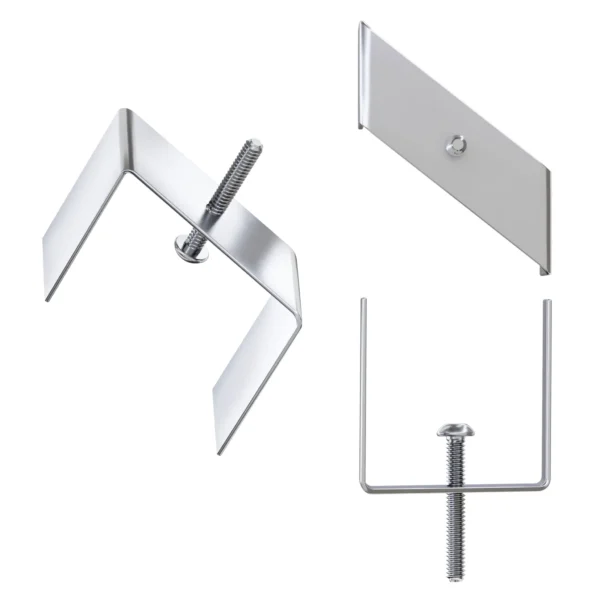Unterputz-Montageclip "SPS", silber