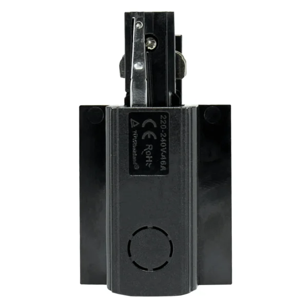 Unterputz-Einspeiser "SPS", 230V, 55x36x98mm, rechts, schwarz