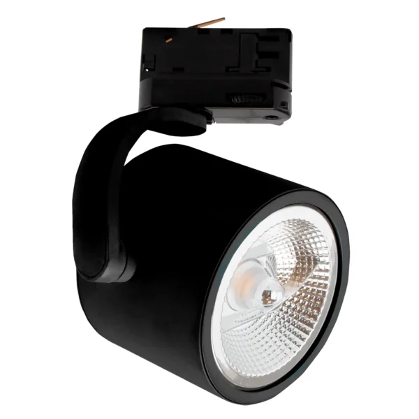 GU10 Strahler "MADARA AR111", 250V, IP20, Aluminium, schwarz
