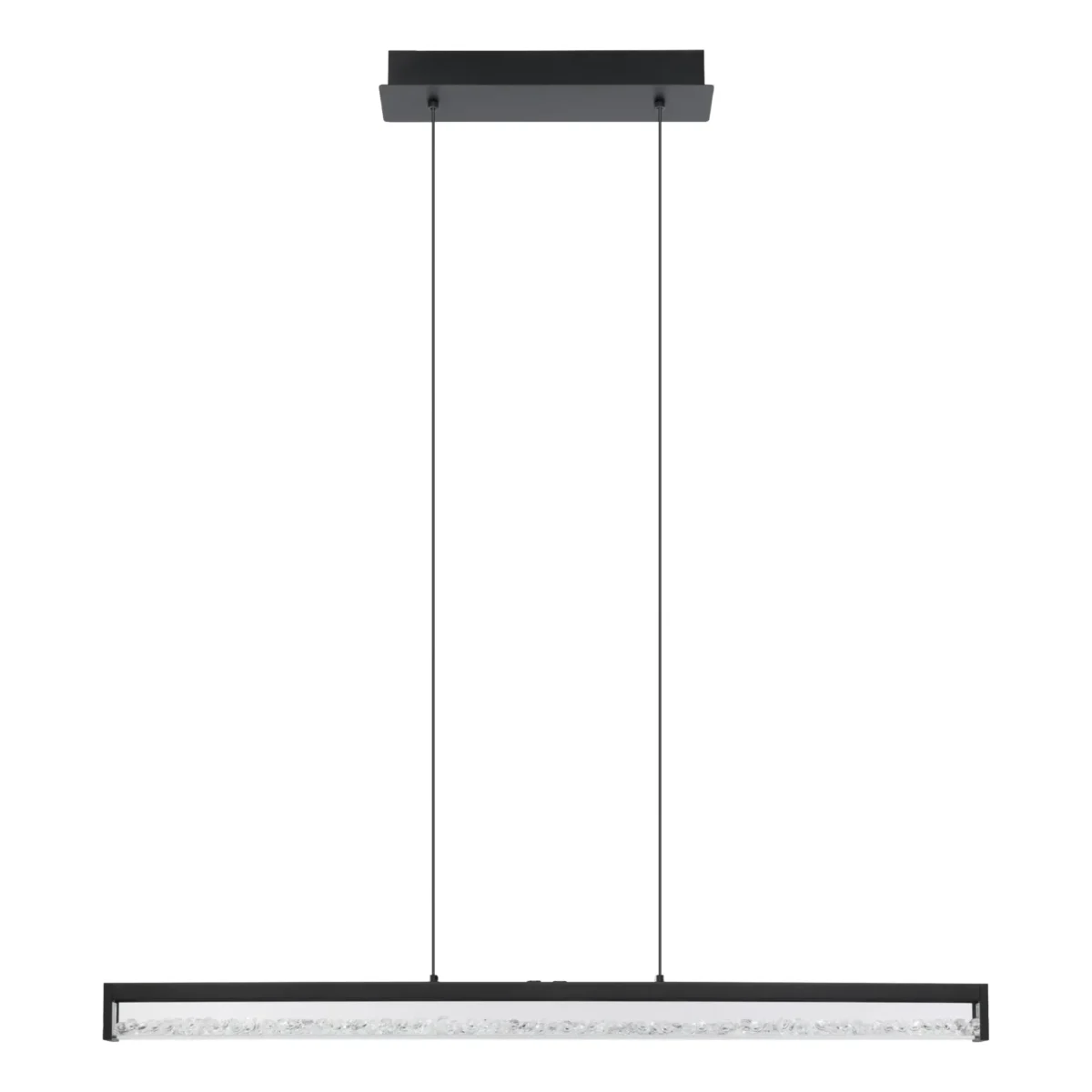 Hängeleuchte EGLO "Cardito 1",LED, Alu/Stahl, schwarz,Glas/Brilliantglas,dimmbar – Bild 3