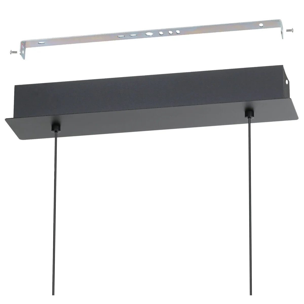 Hängeleuchte EGLO "Cardito 1",LED, Alu/Stahl, schwarz,Glas/Brilliantglas,dimmbar – Bild 4
