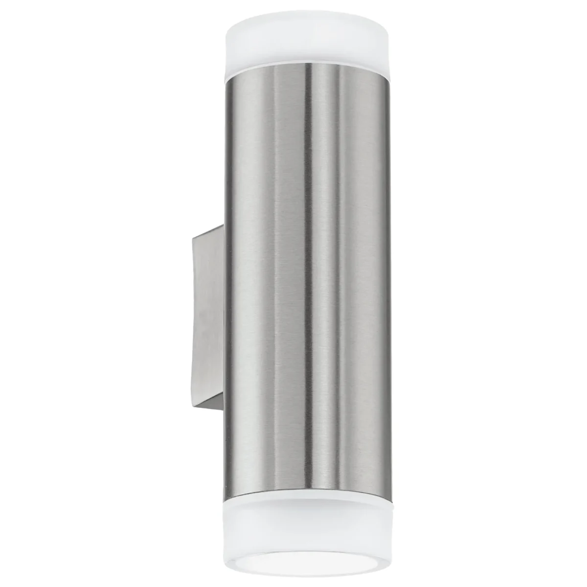 Wandleuchte EGLO "Riga-LED", Edelstahl/Kunststoff,satiniert, GU10, 4000K, 2x2,8W – Bild 1