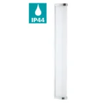 Wand-/Deckenleuchte EGLO "Gita 2", LED, chrom/weiß, 4000K, 16W, 7,5x7,5x60cm – Bild 2