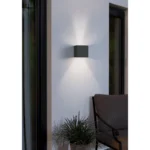 Wandleuchte EGLO "Calpino", LED, 2x3,3W, Aluguss,anthrazit, 3000K, 680lm – Bild 3