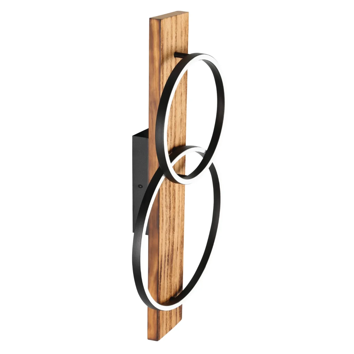Deckenleuchte EGLO "Boyal", 2-flammig, 1700lm, 3000K, 12W, Stahl/Holz – Bild 5