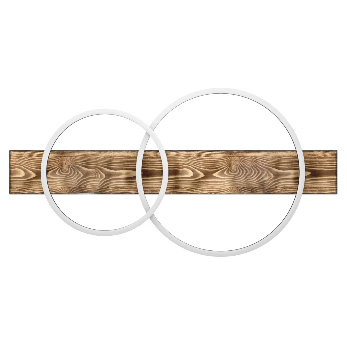 Deckenleuchte EGLO "Boyal", 2-flammig, 1700lm, 3000K, 12W, Stahl/Holz – Bild 6