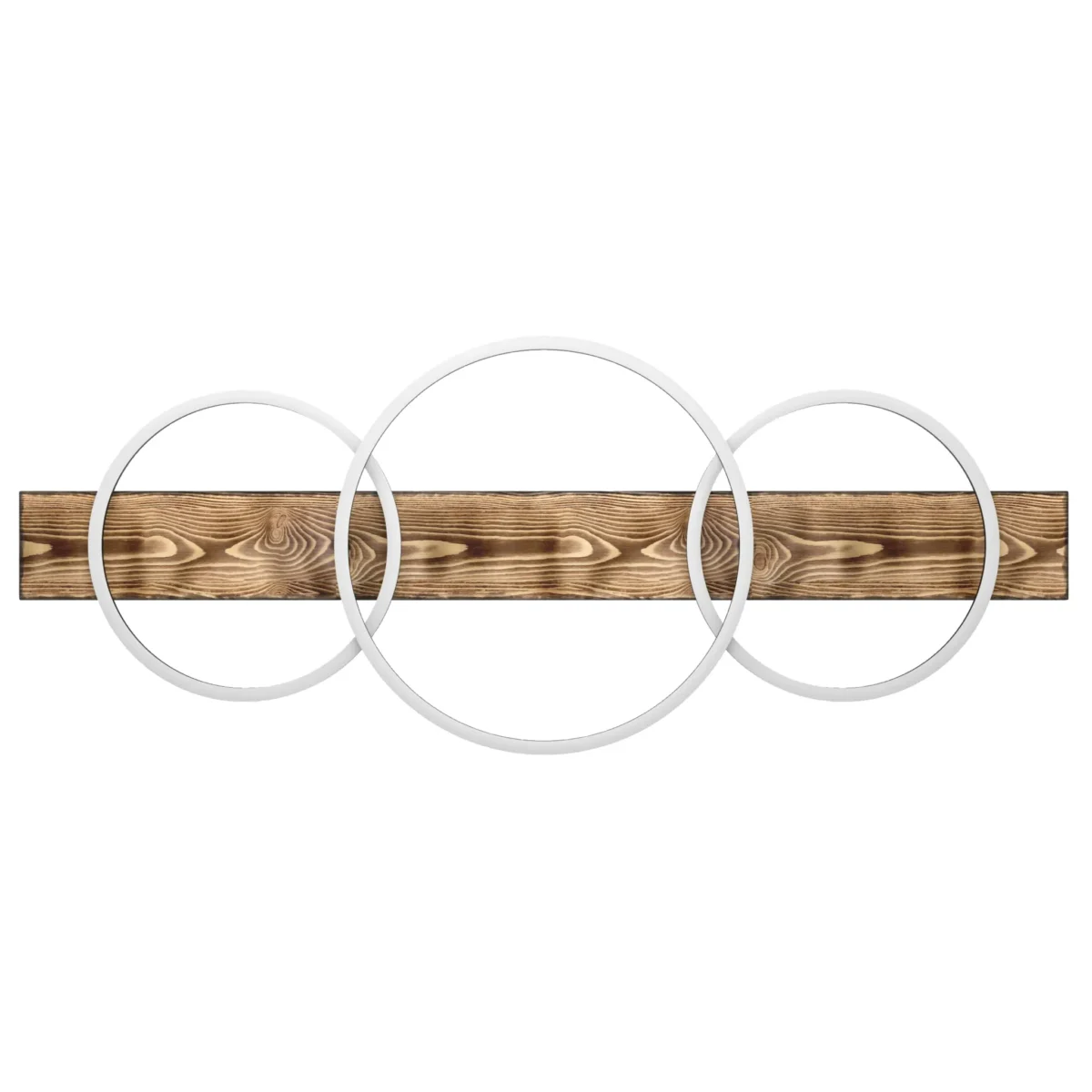 Deckenleuchte EGLO "Boyal", 3-flammig, 1700lm/3400lm, 3000K, 12W, Stahl/Holz – Bild 3