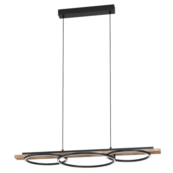 Hängeleuchte EGLO "Boyal", 3-flammig, LED, 3600lm/2250lm, 3000K, 12,5W/15,5W