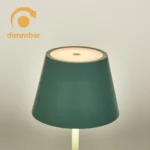 LED-Tischleuchte ROLF KERN „Club“ 38cm, Türkis, Akku, dimmbar – Bild 3