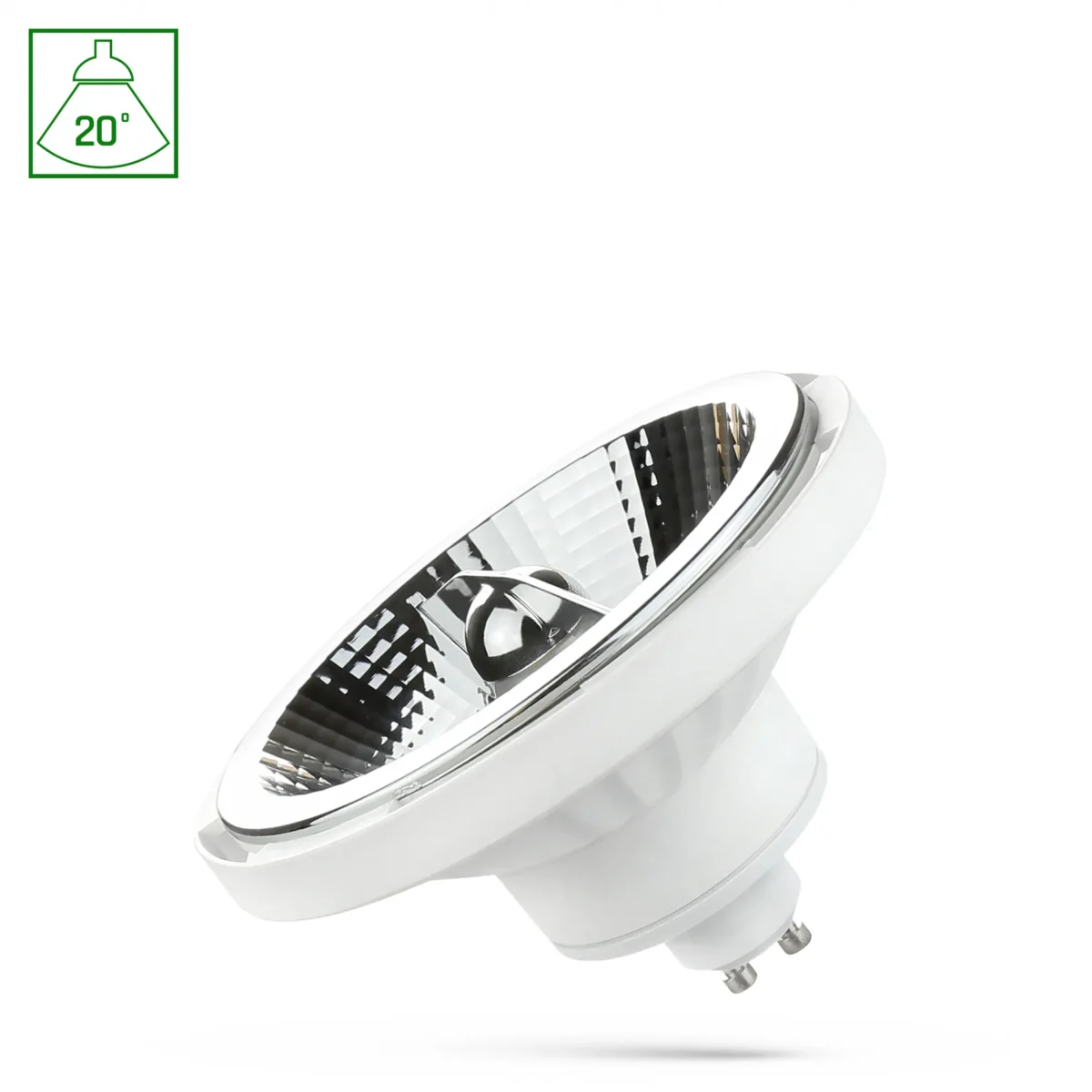 LED Strahler, GU10, 950lm, 3000K, 10W, warmweiß – Bild 1