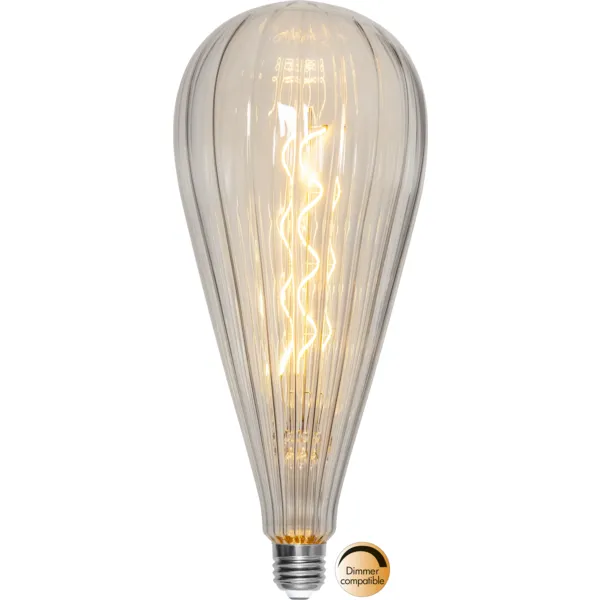 LED-Tropfenlampe "Decoled", E37, 2200K, 150lm, 2W, warmweiß, dimmbar