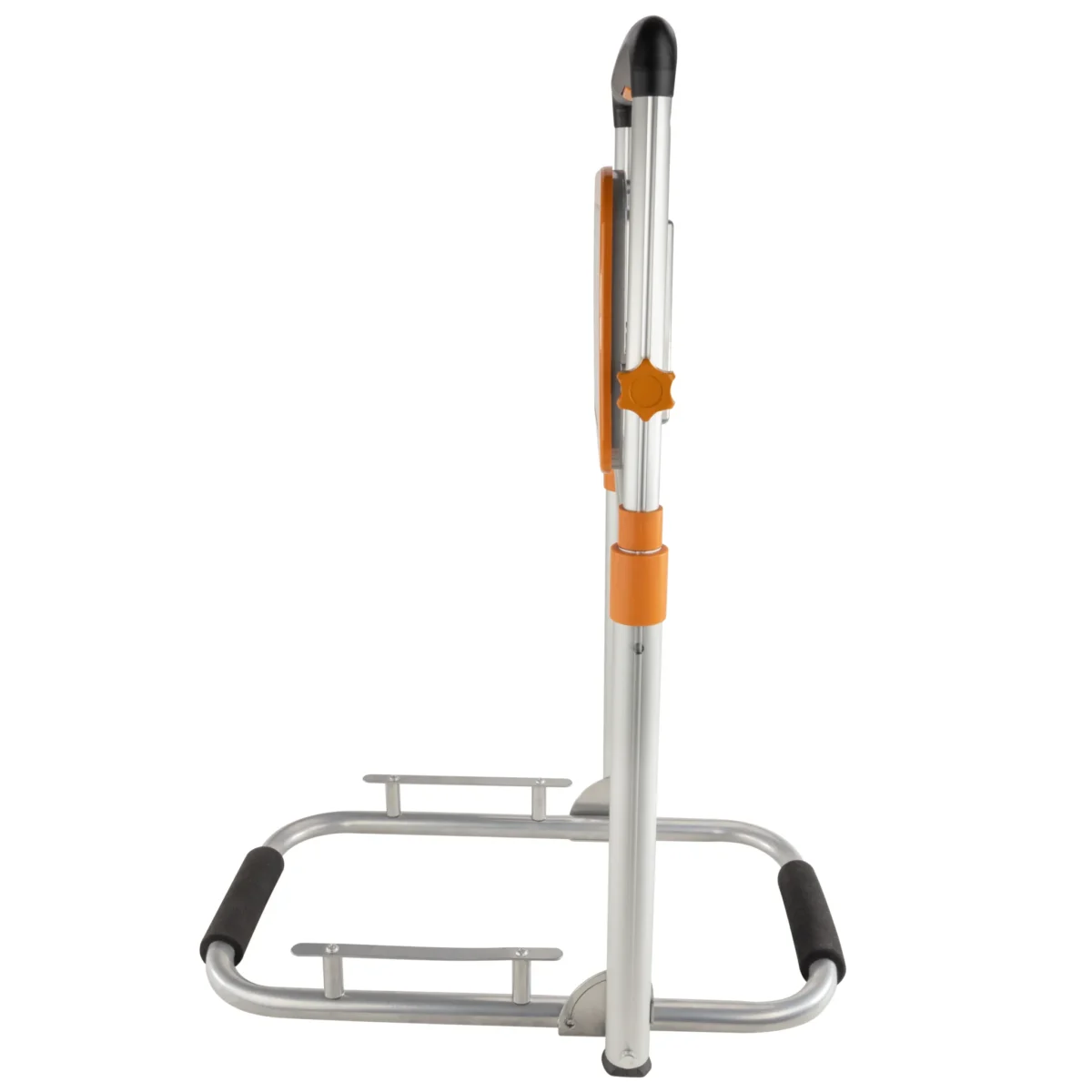 LED-Strahler "Lift", 50W, mit höhenverstellbarem Fuß, klappbar, grau-orange – Bild 5