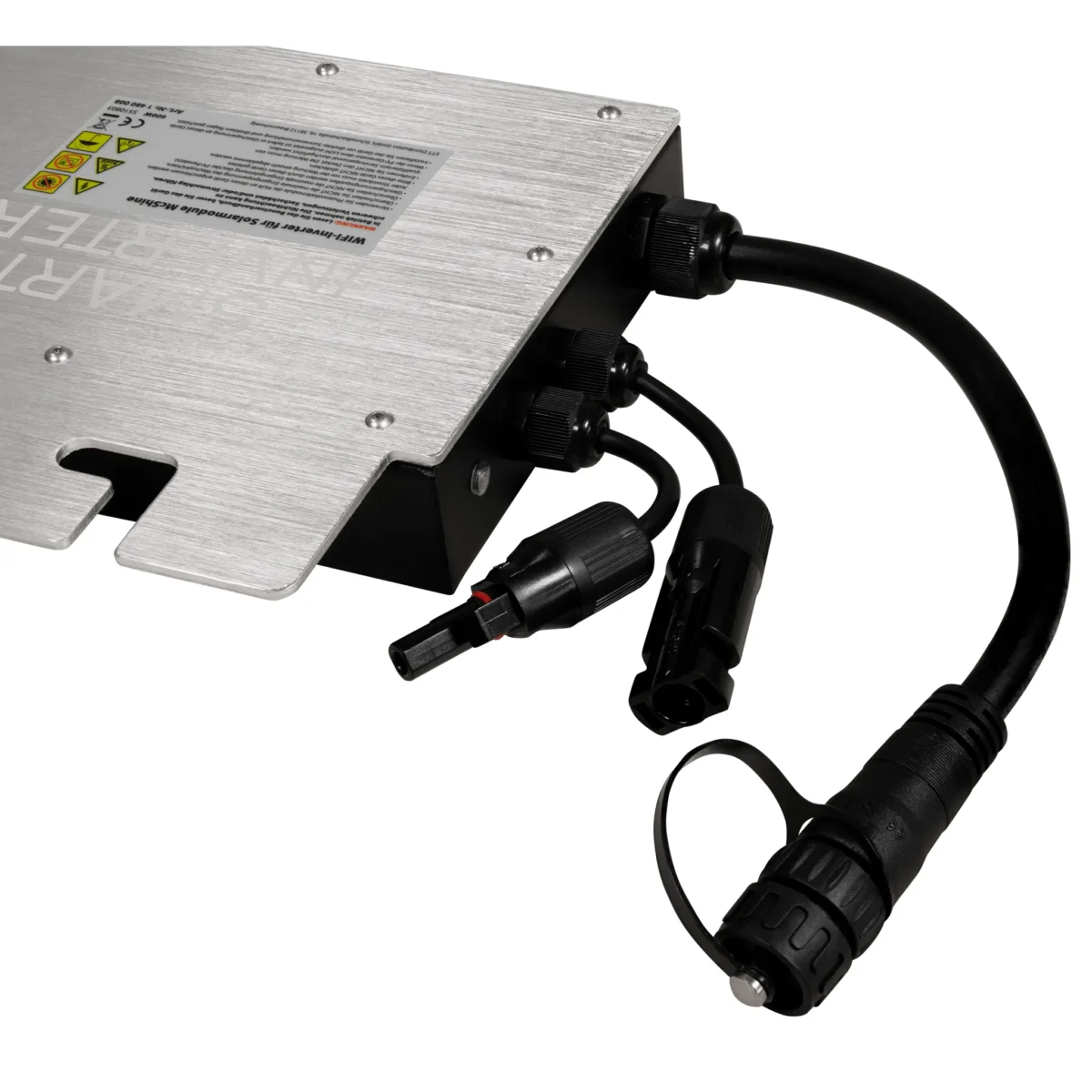 WIFI-Wechselrichter für Solarmodule McShine, 600W, App, 2m Kabel – Bild 2