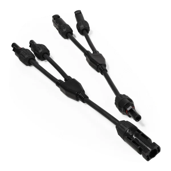 Y-Stecker-Adapterkabel McShine, für Solarkabel, IP67, 2er-Set