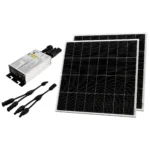 Solar-Set McShine, 2x 160W Solarmodul, 1x 300W Wechselrichter