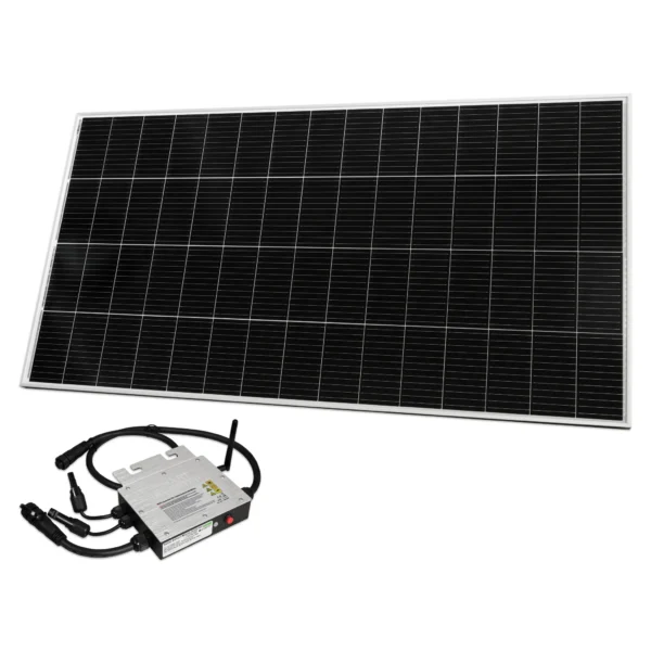 Solar-Set McShine, 1x 300W Solarmodul, 1x 300W WIFI-Wechselrichter