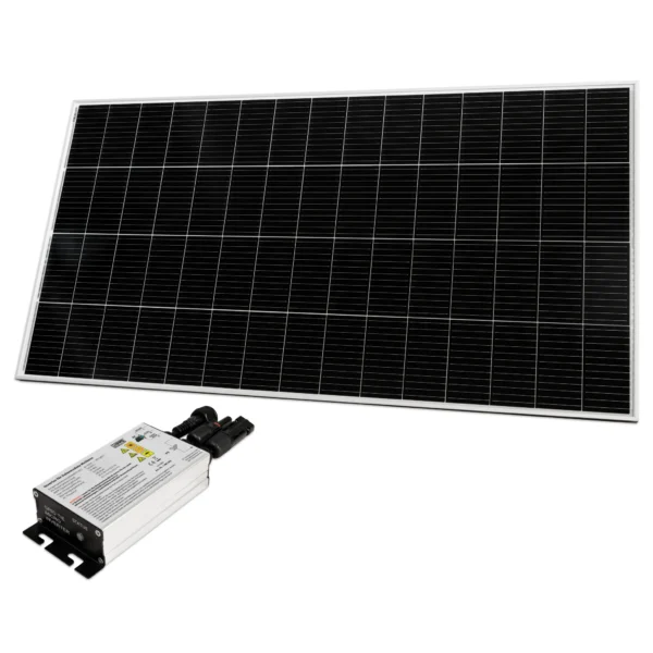 Solar-Set McShine, 1x 300W Solarmodul, 1x 300W Wechselrichter