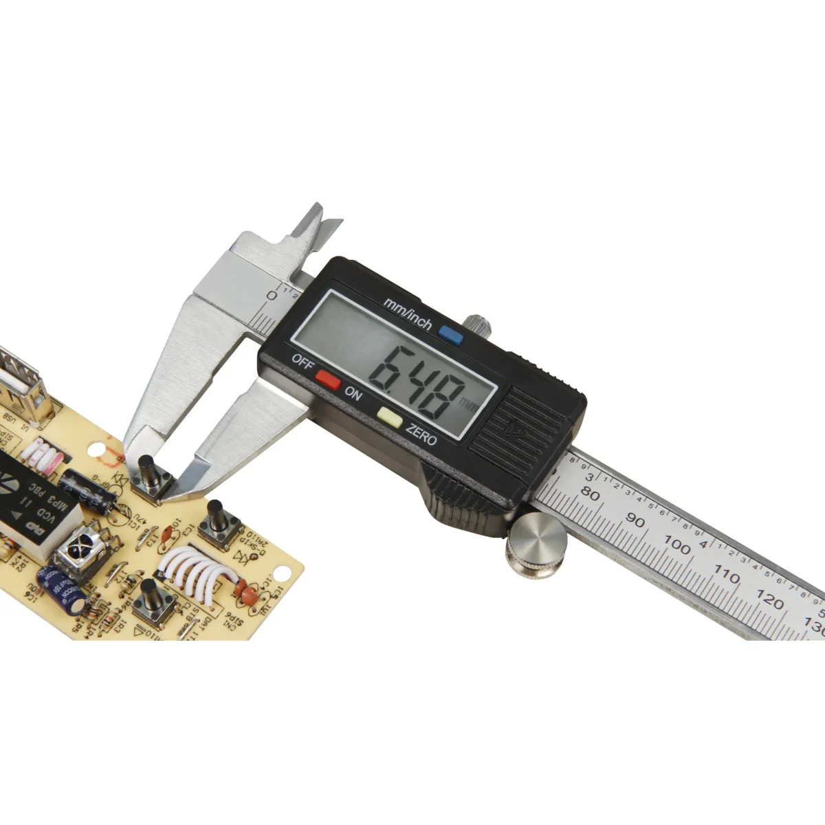 digitale Schieblehre McPower "MS-150" 150mm, LC-Display, mm und inch – Bild 3