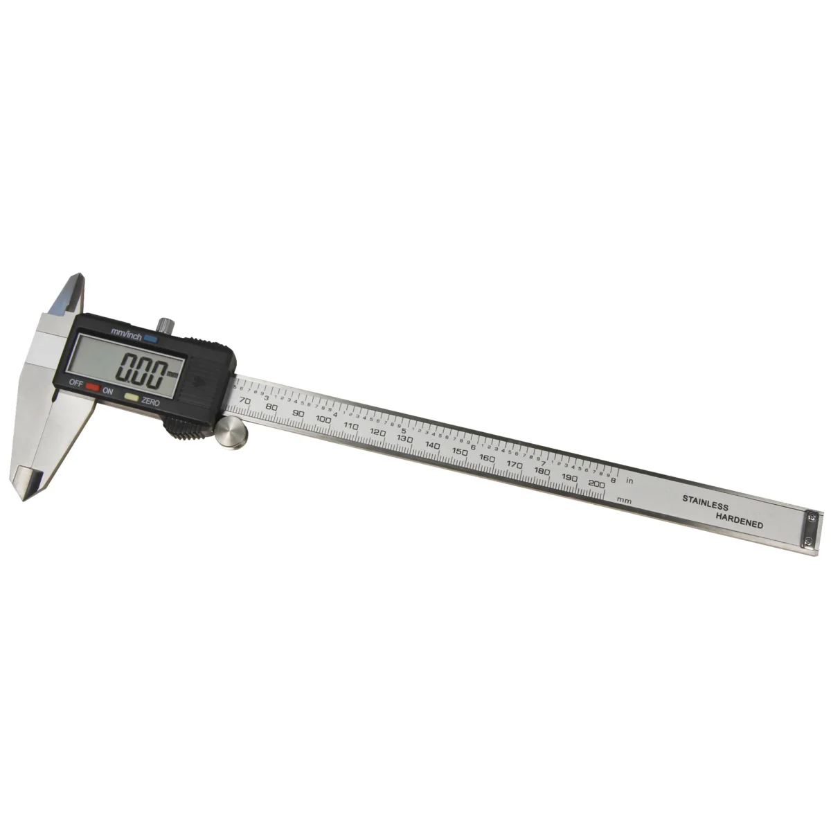 digitale Schieblehre McPower "MS-200" 200mm, LC-Display, mm und inch – Bild 1