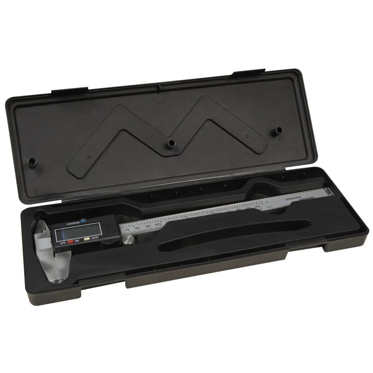 digitale Schieblehre McPower "MS-200" 200mm, LC-Display, mm und inch – Bild 2