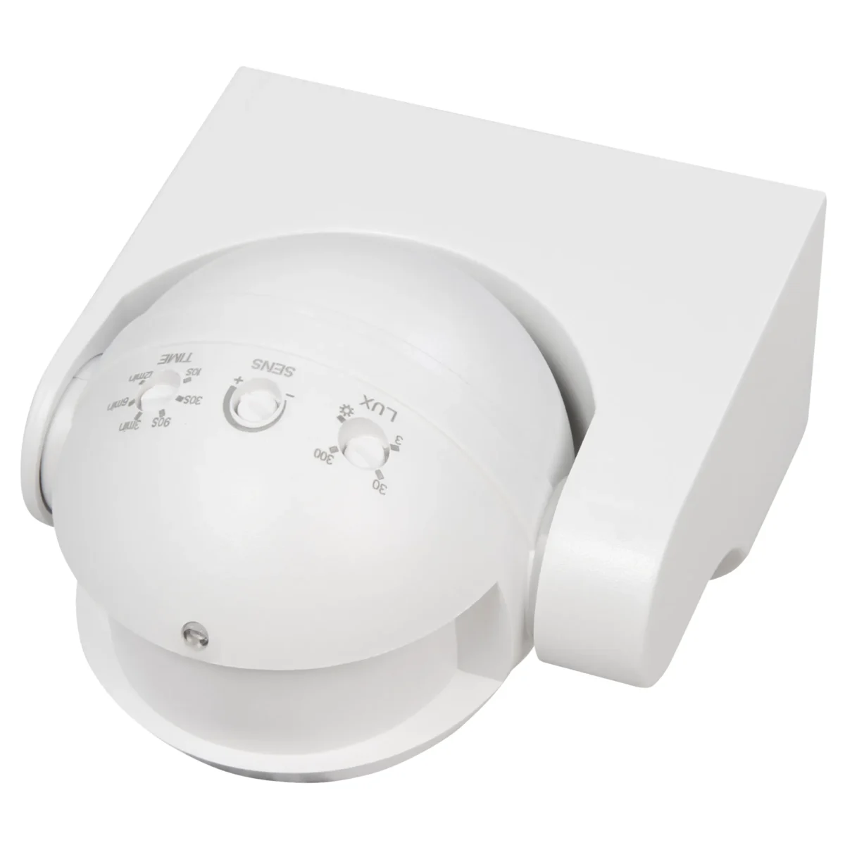 HF / Mikrowellen-Bewegungsmelder McShine "LX-752", 180°, 230V, 1.200W, weiß, LED geeignet – Bild 2