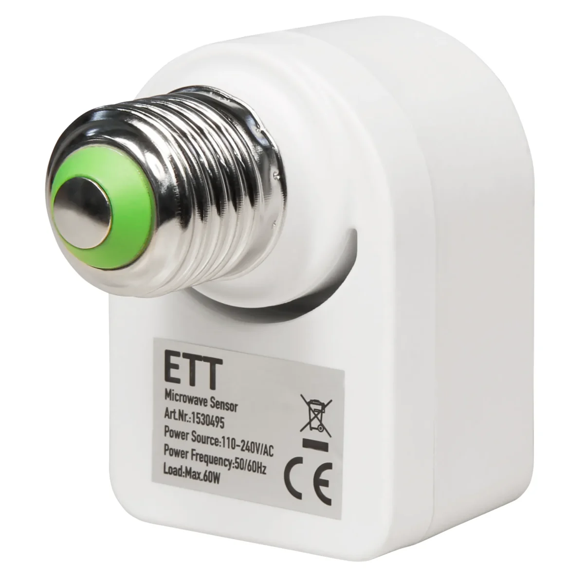 HF / Mikrowellen-Bewegungsmelder McShine mit E27 Fassung "LX751", 230V/ 60W – Bild 3