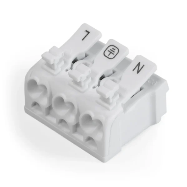 Lüsterklemme McPower mit Betätigungshebel, 0,5-2,5mm², max. 16A