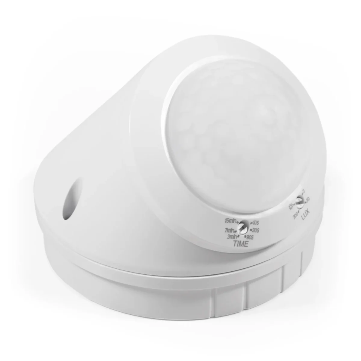 IR Bewegungsmelder McShine "LX-2736", 360°, max. 800W, weiß, LED geeignet, IP65 – Bild 1