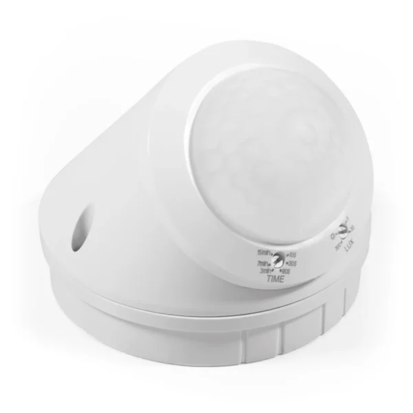 IR Bewegungsmelder McShine "LX-2736", 360°, max. 800W, weiß, LED geeignet, IP65