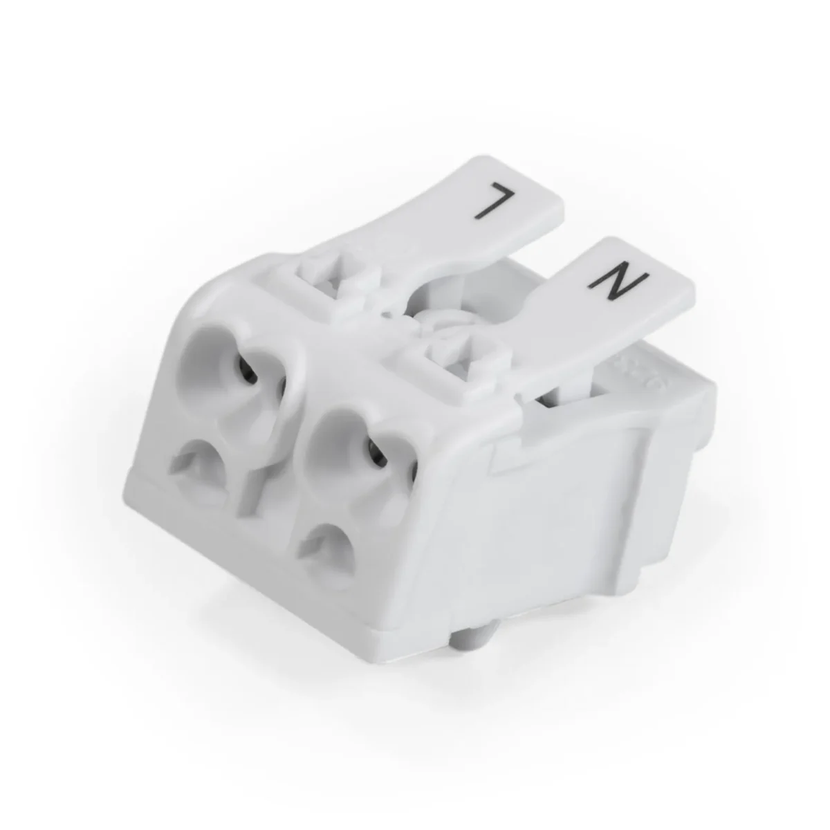 Lüsterklemme McPower mit Betätigungshebel, 0,75-2,5mm², max. 16A – Bild 1