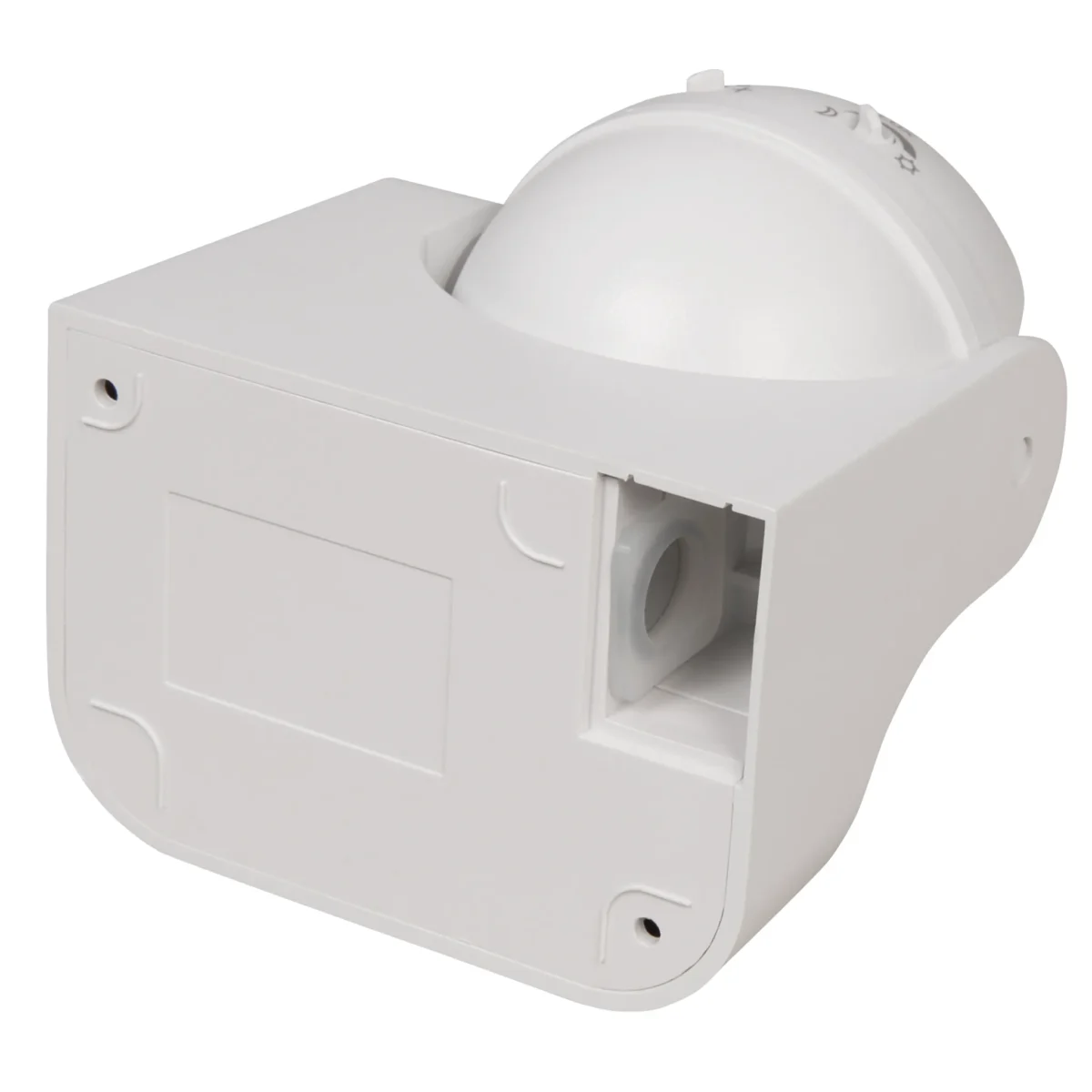 IR Bewegungsmelder McShine "LX-119", 180°, 1.200W, IP44, weiß, LED geeignet – Bild 4
