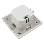 Unterputz IR Bewegungsmelder McShine "LX-31" 190°, 500W, LED geeignet, weiß – Bild 4