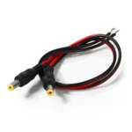 DC-Hohlstecker McPower 5,5x2,1mm, 30cm Kabel, 2er-Set