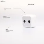 Antennendose McPower "Finery" für TV, Radio und Sat, AP, weiß – Bild 4