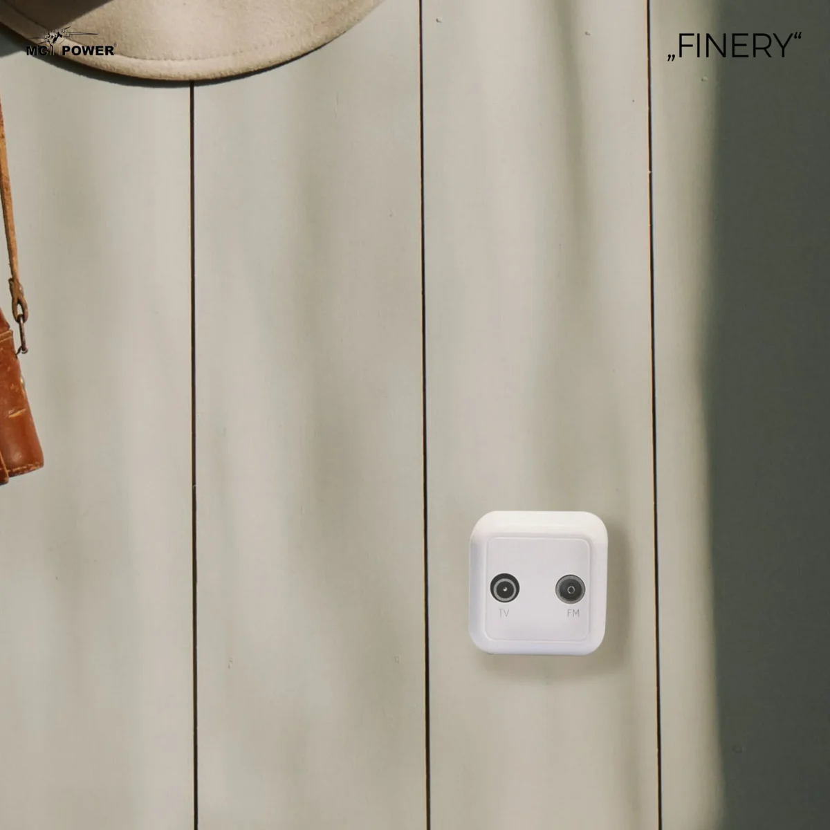 Antennendose McPower "Finery" für TV, Radio und Sat, AP, weiß – Bild 6