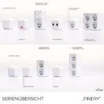 Schutzkontakt-Steckdose 4-fach McPower "Finery", 250V/16A,AP,Einsteckschutz,weiß – Bild 7