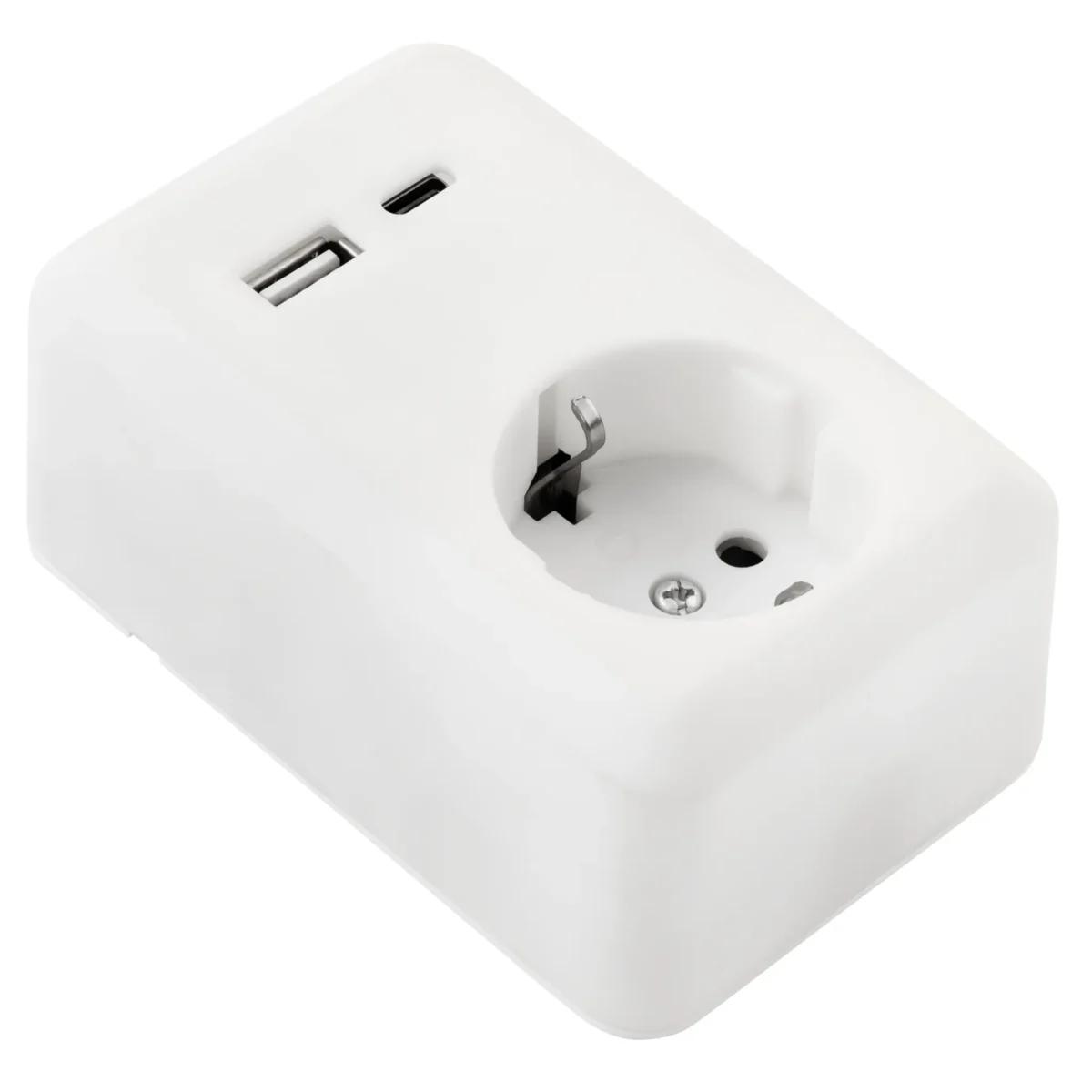 Schutzkontakt-Steckdose McPower "Finery", 250V/16A, 1x USB-C mit PD20W + 1x USB-A – Bild 2