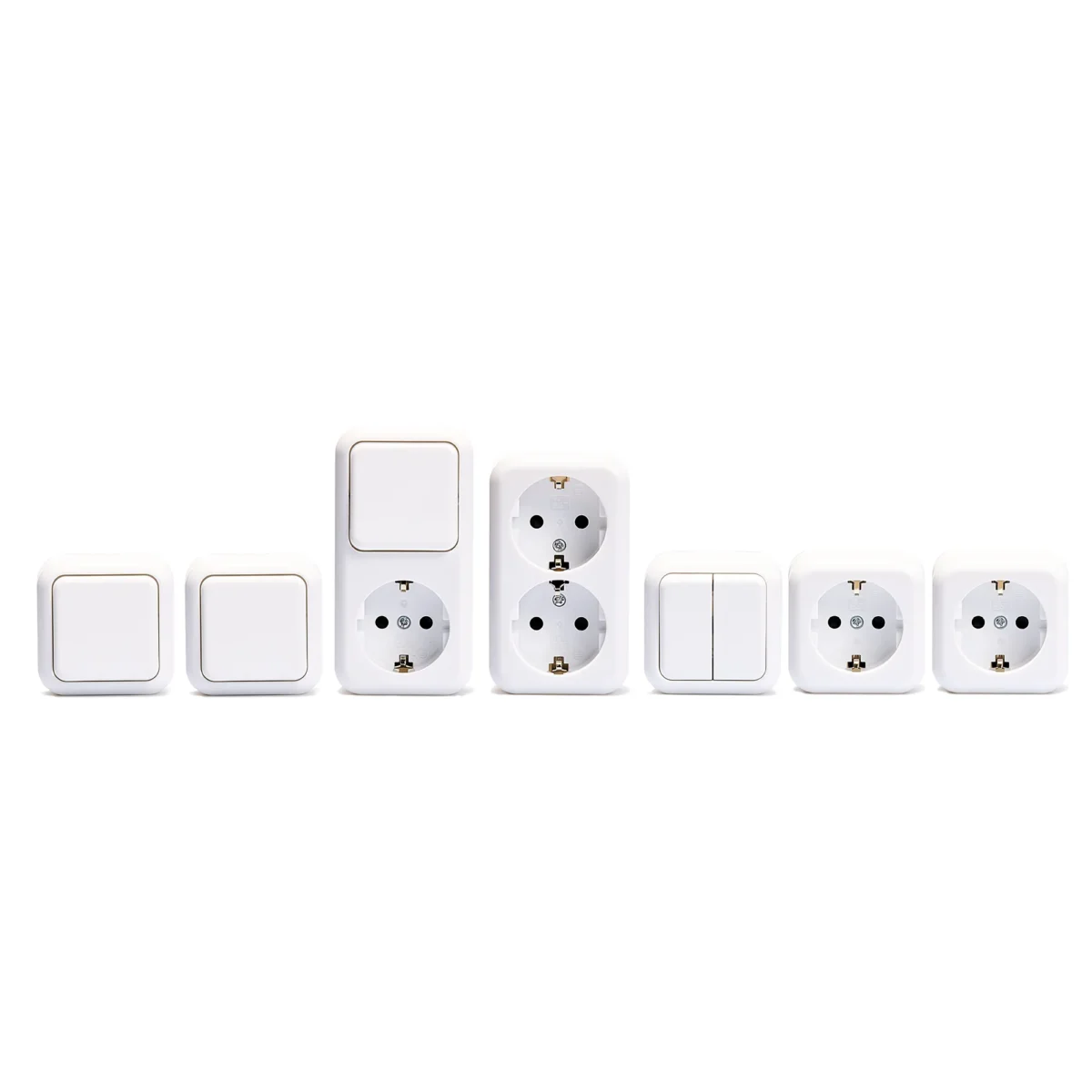 Aufputz-Set McPower "Finery Starter", 7-teilig, weiß – Bild 1